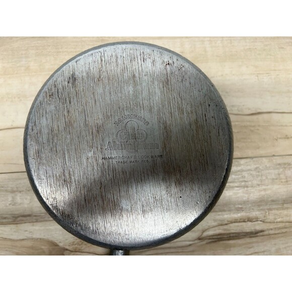 Vtg Weare Ever Hammercraft Solid Aluminum Cookware 1.5L Sauce Pan With Lid - Picture 5 of 13
